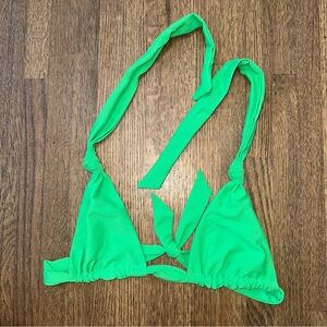 Skatie “Darby” Bikini Top | True Green | Size S | Never Worn